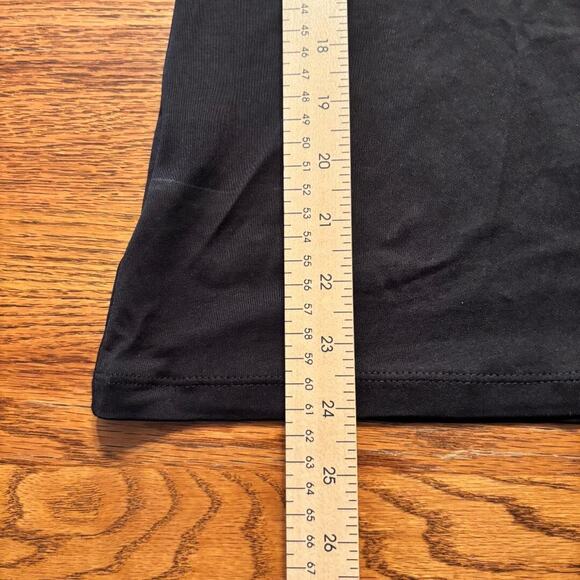 A'nue Thin Strap Tank Top Stretchy Black Women's Size Small Made in USA NWT - Picture 10 of 11